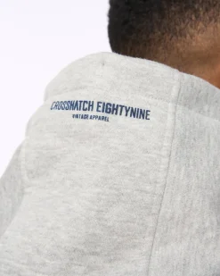 Ellsworth Hoodie Grey by Crosshatch