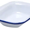 Enamel Pie Dish Oblong 18x13cm by Falcon Housewares