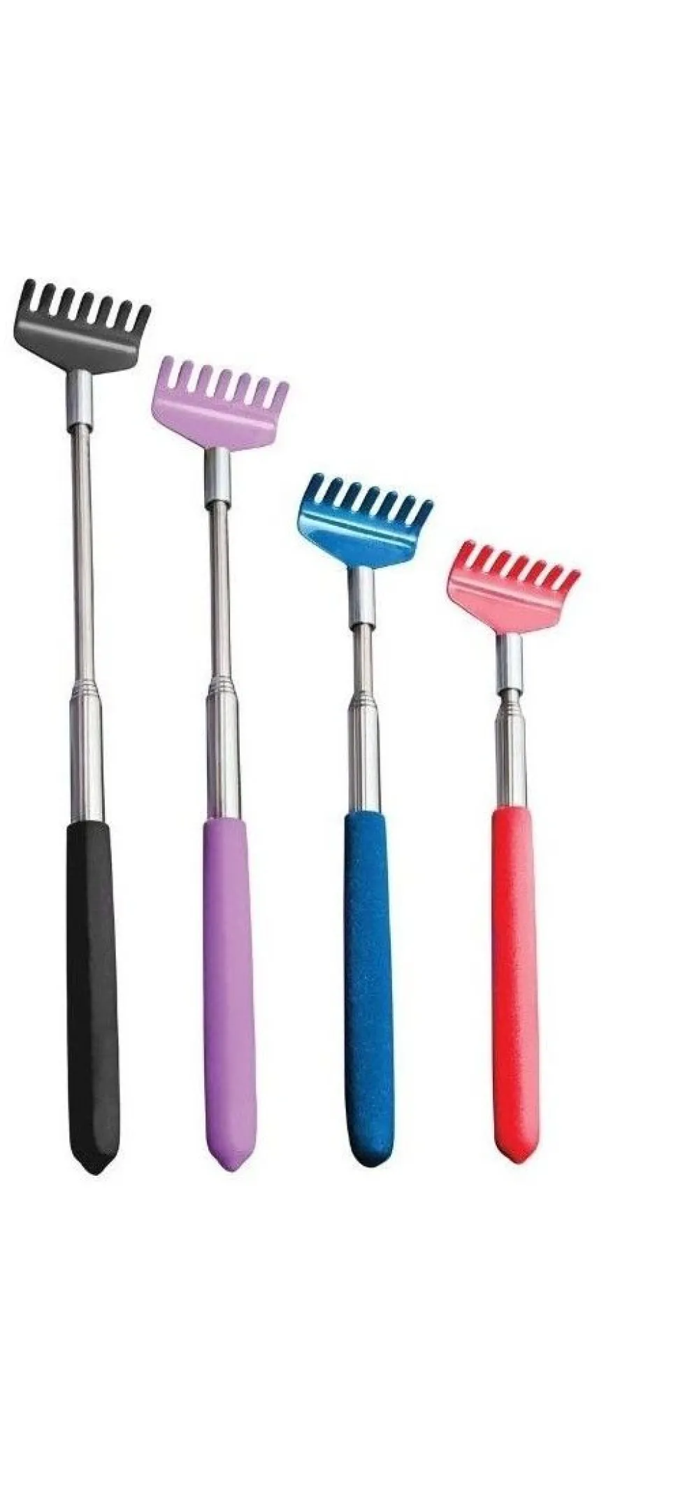 Extendable Back Scratcher 4 Assorted Colours