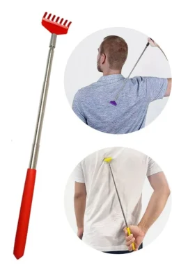 Extendable Back Scratcher 4 Assorted Colours
