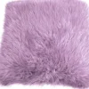 Faux Fur Cushion Cover Lilac 45x45cm
