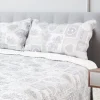 Floral Hearts Patchwork Pillow Sham