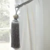 Galaxy Curtain Rope Tie Back Silver