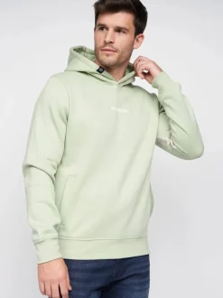 Gathport Men's Hoodie Sage Green by Duck & Cover