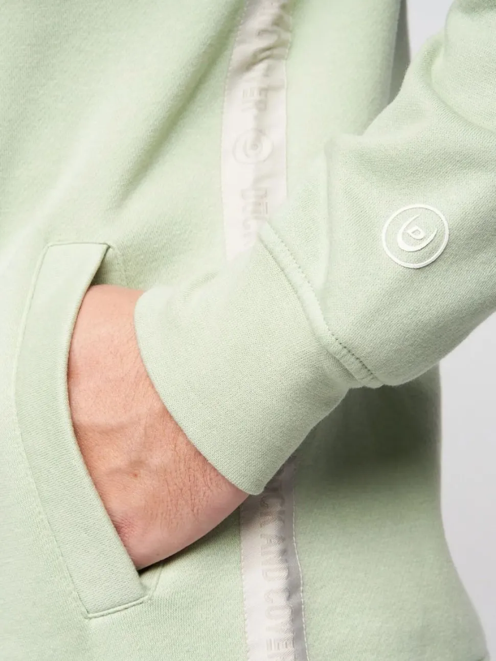 Gathport Men's Hoodie Sage Green by Duck & Cover