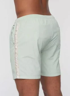Gathport Men's Swim Shorts Green by Duck & Cover