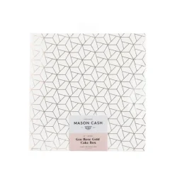 Geo Rose Gold Cake Box by Mason Cash