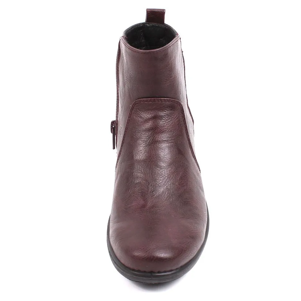 Gilly Women's Comfort Walk Boots Wine