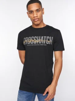 Gooch T-Shirt Black by Crosshatch