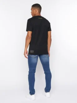 Gooch T-Shirt Black by Crosshatch