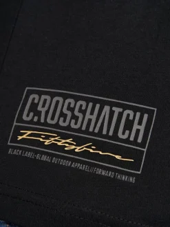 Gooch T-Shirt Black by Crosshatch