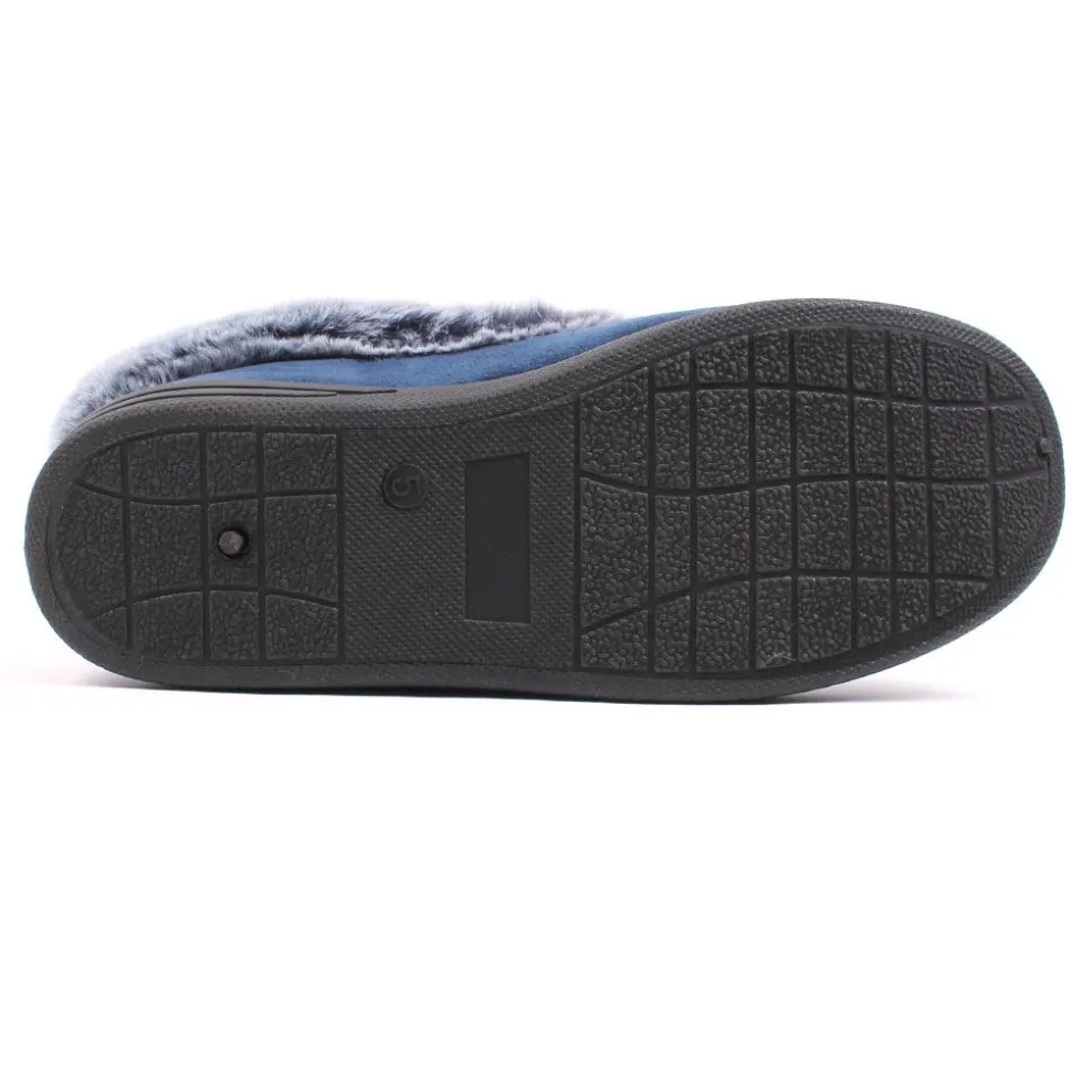 Gracie Women's Comfort Walk Slippers Navy