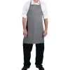Grey Bib Apron 103-075