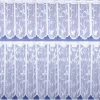 Hawaii White Cafe Net Curtains - Price by the Metre