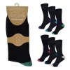 Heal & Toe Non Elastic 3 Pack Bamboo Socks