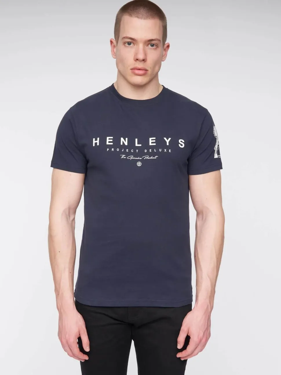 Hentyme T-Shirt Navy by Henley