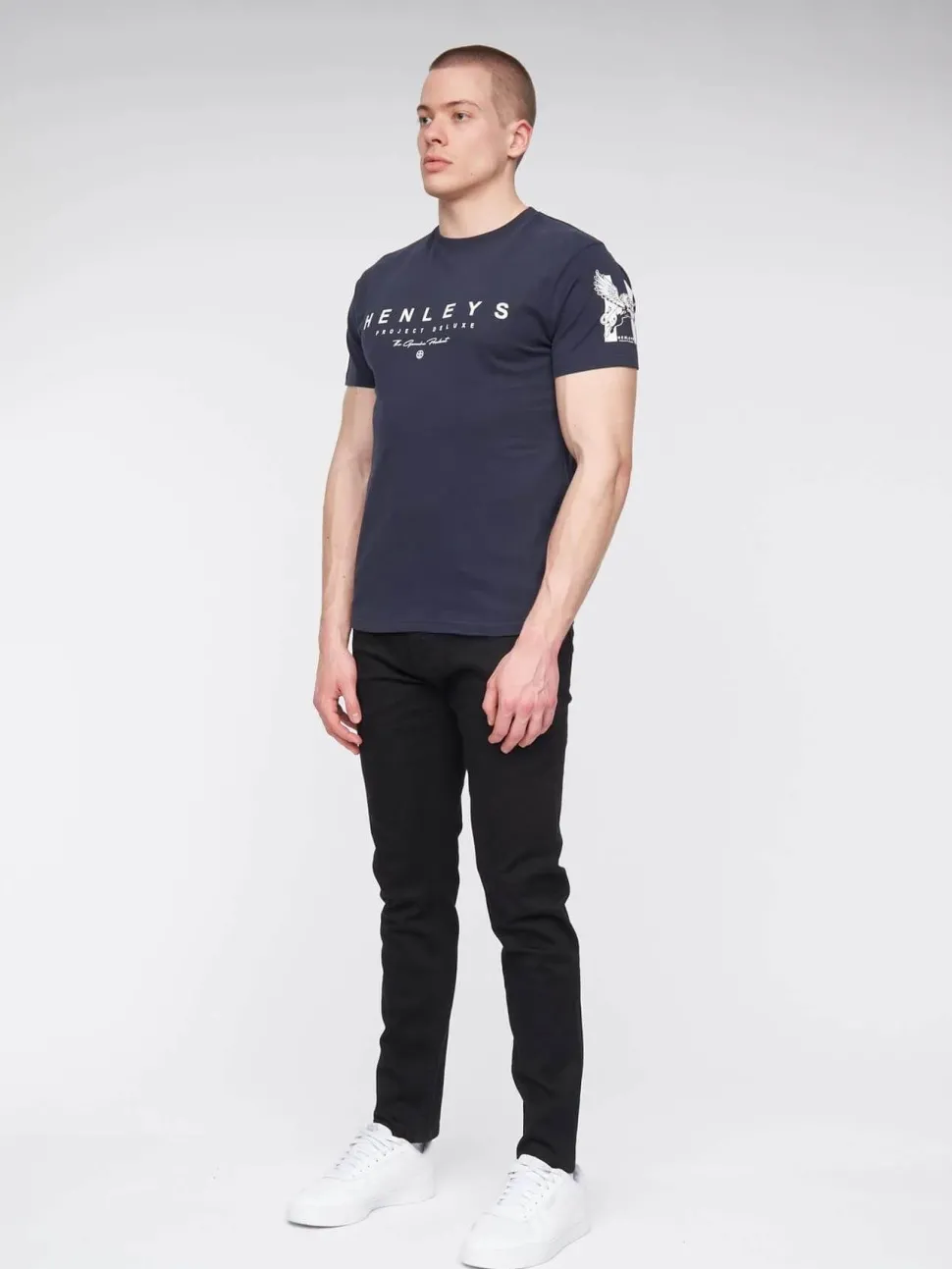 Hentyme T-Shirt Navy by Henley