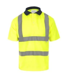 Hi-Vis Polo Shirt Yellow