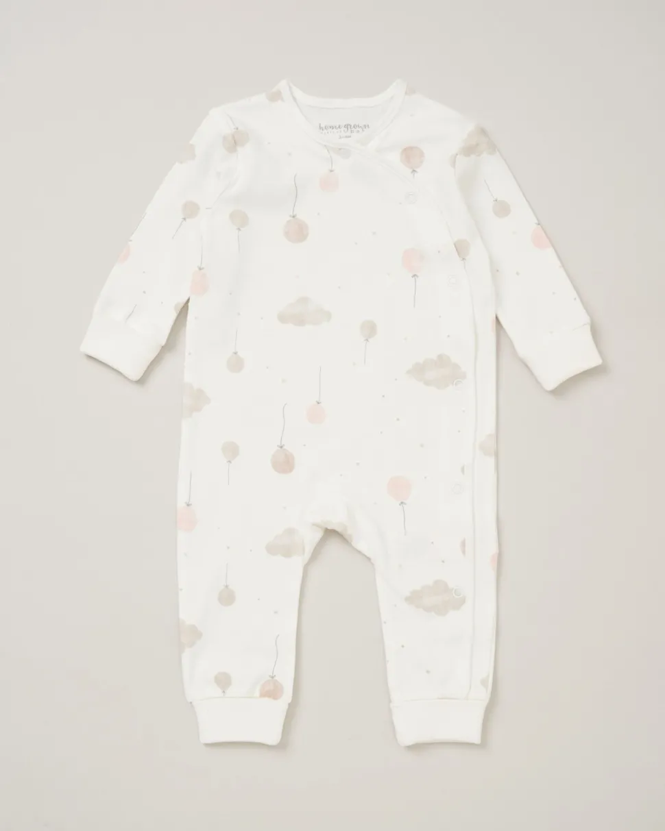 Homegrown Baby 100% Organic Cotton 5 Piece Printed Gift Set-Pink