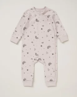 Homegrown Baby 100% Organic Cotton 5 Piece Printed Gift Set-Grey