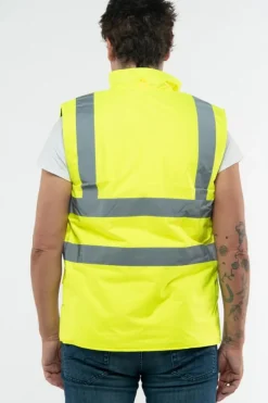 Hornbeam Hi-Vis Bodywarmer Jacket Yellow