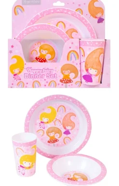 Hugs & Kisses Happy Town Dinner Set