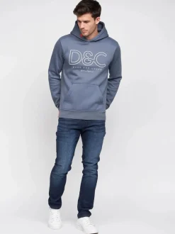 Icarusa Hoodie Denim Blue by Duck & Cover