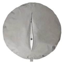 Inflatable Pouf Light Grey 50x30cm