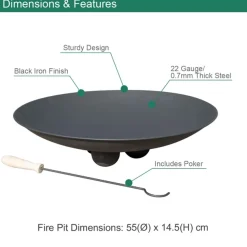 Iron Firepit