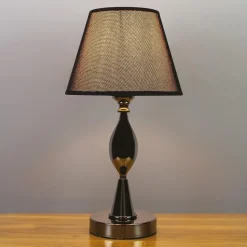 Jasny Chrome Table Lamp with Switch Control