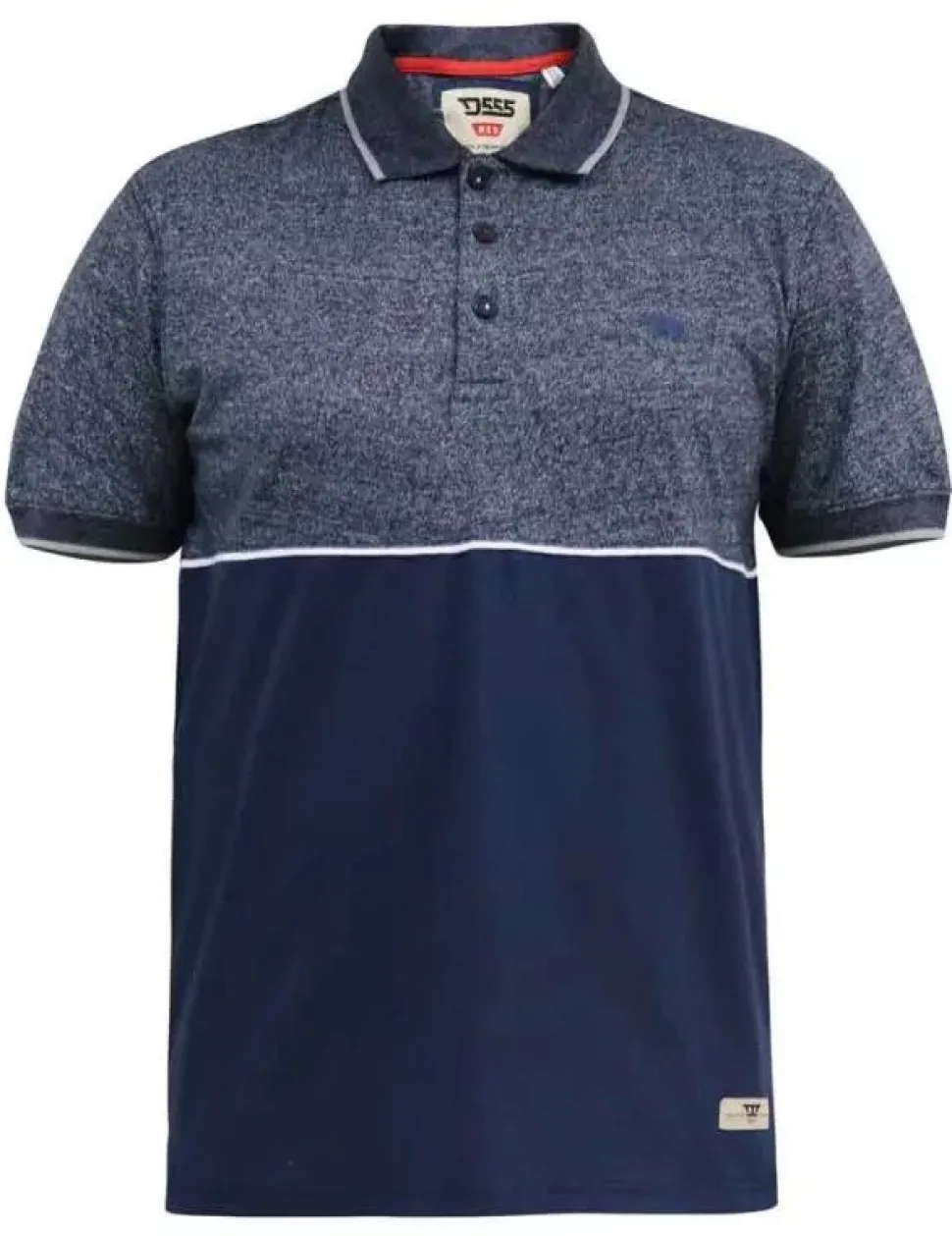 Jaywick Outsize Men's Cut & Sew Polo Shirt