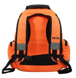 JCB Hi Viz Backpack Orange JCBBP68