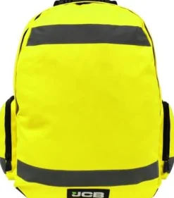 JCB Hi Viz Backpack Yellow JCBBP68