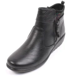 June Women's Comfort Walk Boots Black