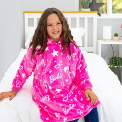 Kids Barbie Stars Hugzee Hooded Blanket