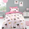 Kids Soft Touch Duvet Cover Set Single Ballerinas