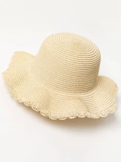 Kids Summer Hat & Dress Butterfly Pink