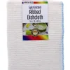 Knitted Ribbed Dish Cloths 5 Pack