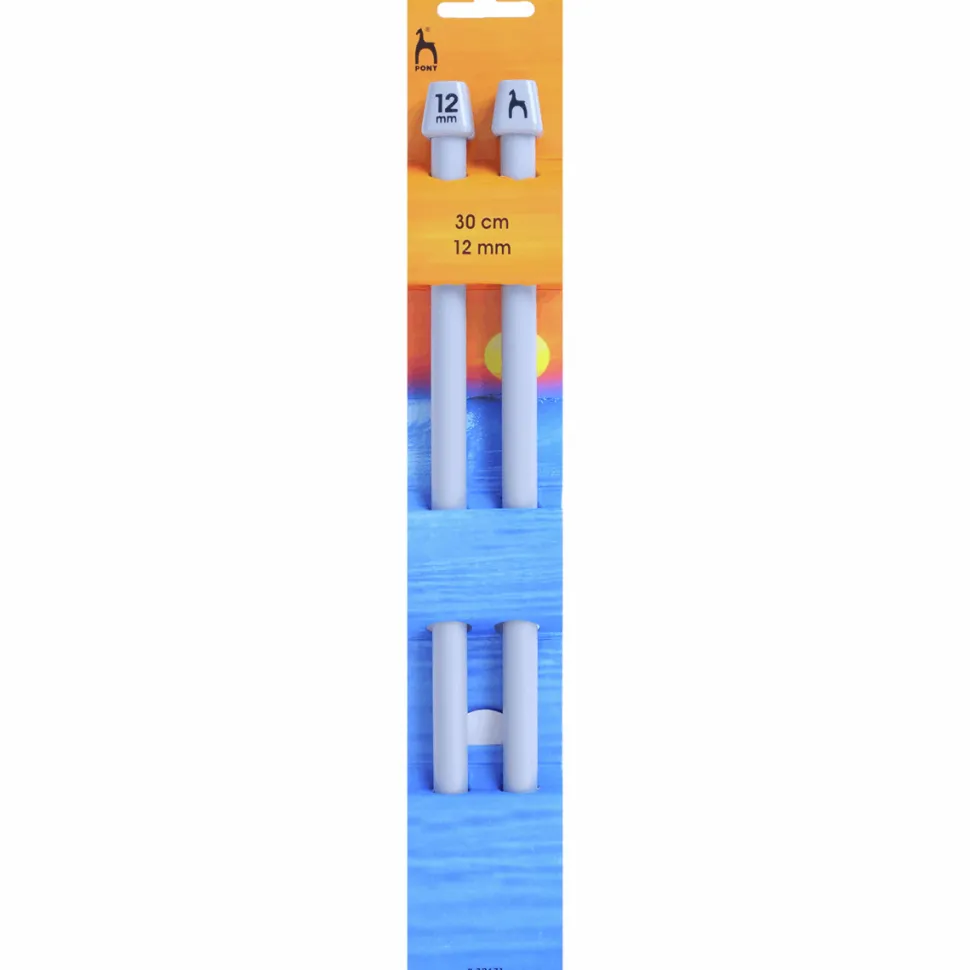 Knitting Needles 12 Size 30cm By Pony