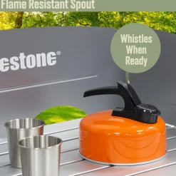 1L Aluminium Whistling Camping Kettle