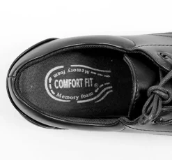 Lace Black Shoes Comfort Fit