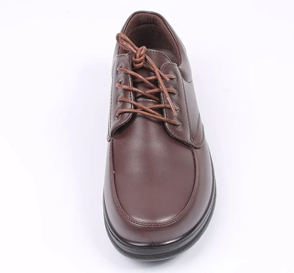 Lace Brown Shoes Comfort Fit