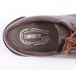 Lace Brown Shoes Comfort Fit
