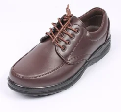 Lace Brown Shoes Comfort Fit