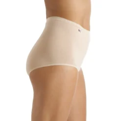 Ladies Nude Maxi Cotton Briefs 3 Pack