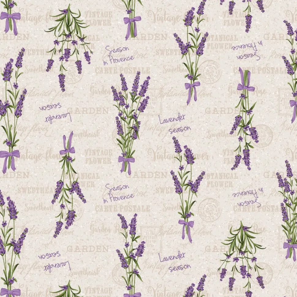 Lavender PVC Oil Cloth 1010-1 - Price by the metre