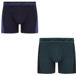 Le Shark 2 Pack Boxers Crown Blue