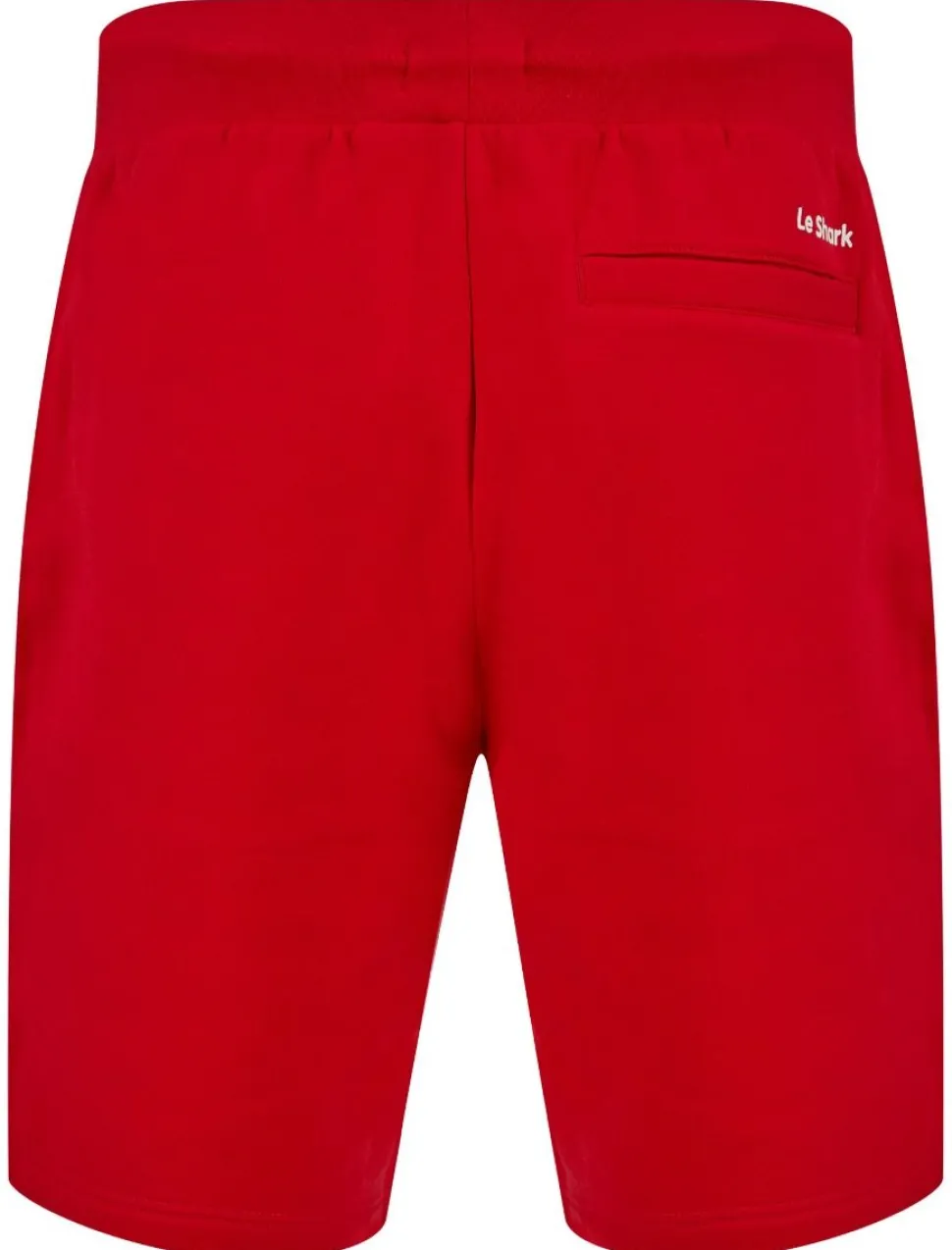 Le Shark Cotton Rich Shorts Chinese Red