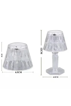 Led Diamond Table Lamp 6.5x12cm
