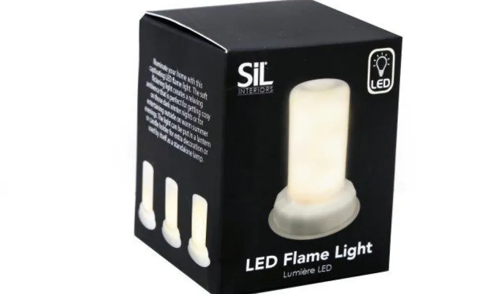 LED White Flame LIght